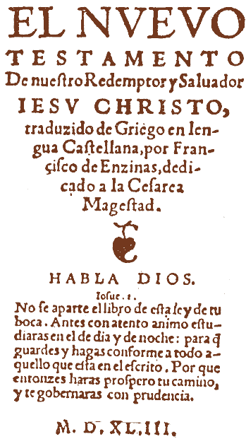 Francisco de Enzinas Promotora Espaola de Lingstica Francisco de Enzinas 15201552