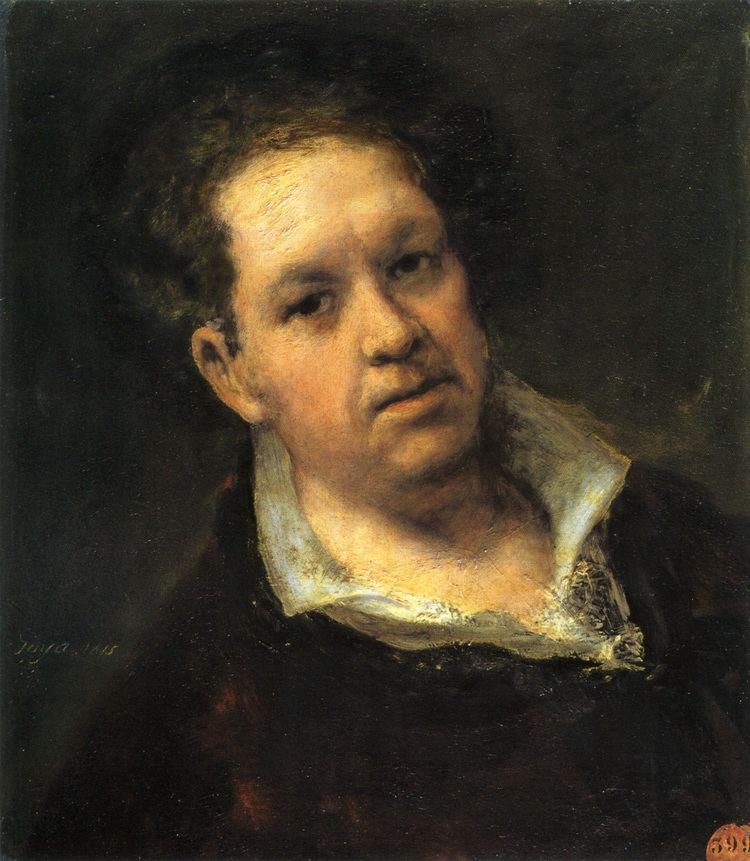 Francisco Goya FileSelfportrait at 69 Years by Francisco de Goyajpg