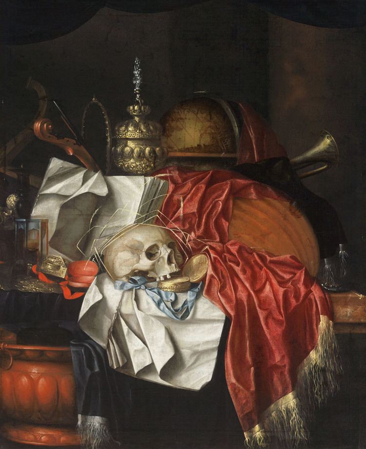 Franciscus Gijsbrechts Vanitas still life by Franciscus Gijsbrechts 16511700