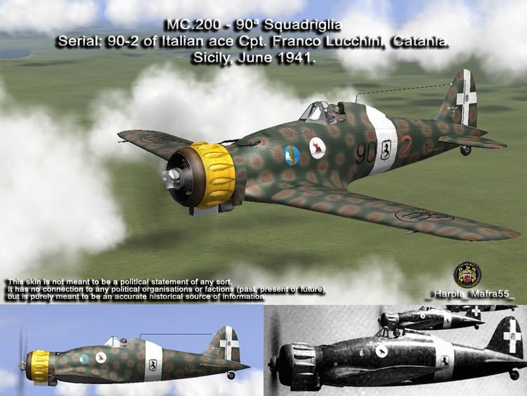 Franco Lucchini Asisbiz IL2 HM MC200 4S9G90Sa 90 2 Franco Lucchini Sicily 1941V0A