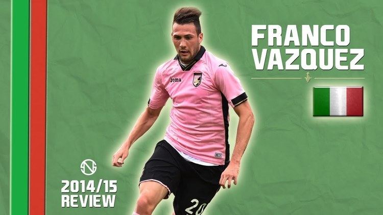 Franco Vázquez FRANCO VAZQUEZ Goals Skills Assists Palermo 20142015 HD