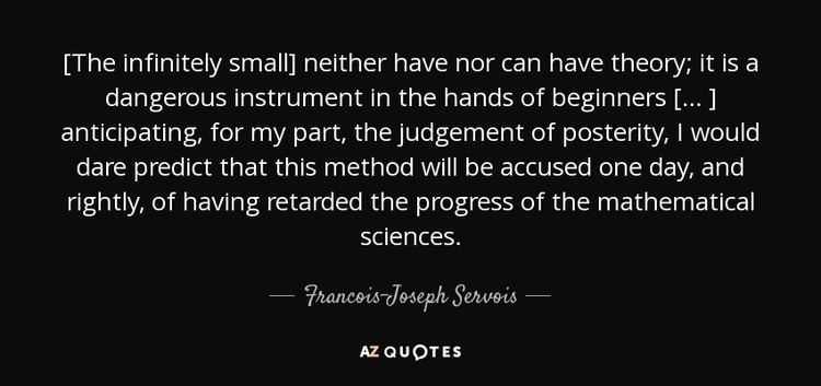 Francois-Joseph Servois QUOTES BY FRANCOISJOSEPH SERVOIS AZ Quotes