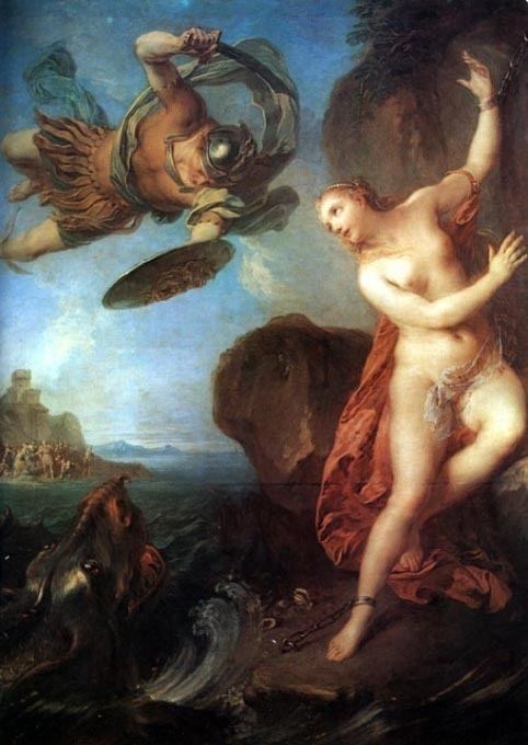 Francois Lemoyne Perseus and Andromeda by Franois Lemoyne 18241904