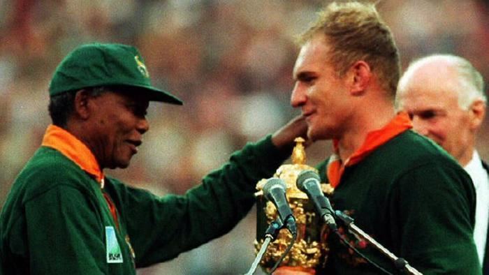 Francois Pienaar Jonah Lomu tributes World Cupwinning Springboks captain Francois