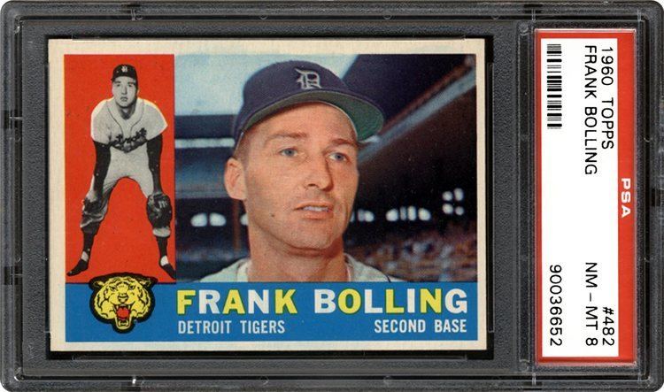 Frank Bolling 1960 Topps Frank Bolling PSA CardFacts