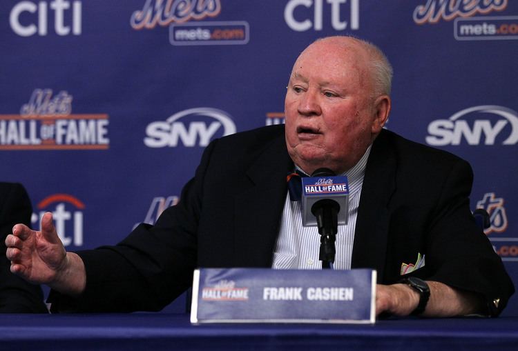 Frank Cashen Frank Cashen architect of the 3986 World Series Mets dies