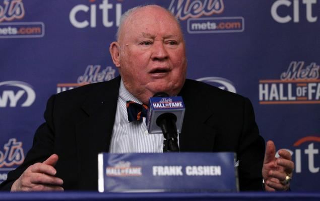 Frank Cashen Former Mets GM Cashen dead at 88 NY Daily News