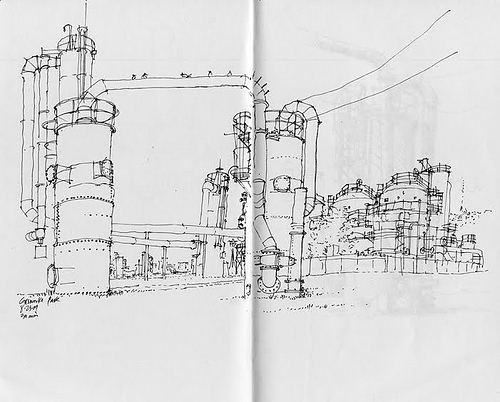 Frank Ching Urban Sketchers Symposium 2010 Portland Oregon USA