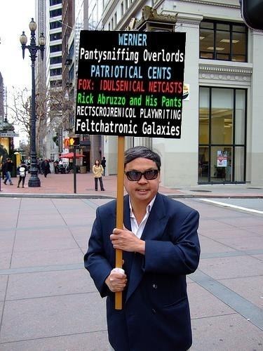 Frank Chu ACME Chu Maker Make Your Own Frank Chu Protest Sign