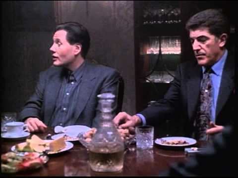 John Gotti and Frank DeCicco while eating