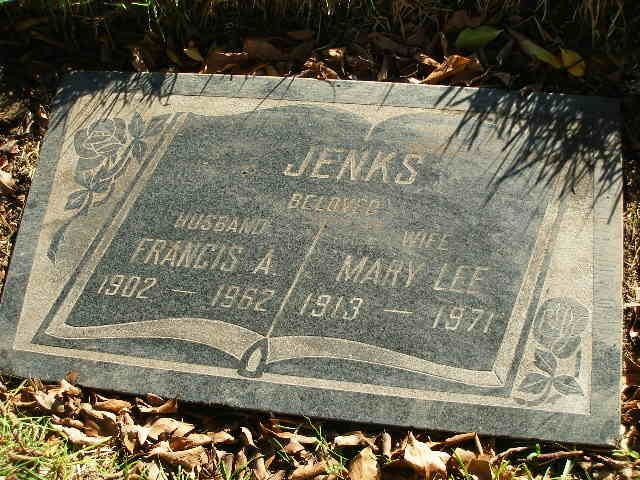 Frank Jenks Frank Jenks 1902 1962 Find A Grave Memorial
