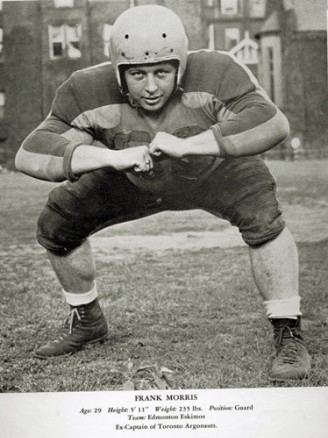 Frank Morris (Canadian football) 1952 Frank Morris Edmonton CFL Football ctd Legends of the