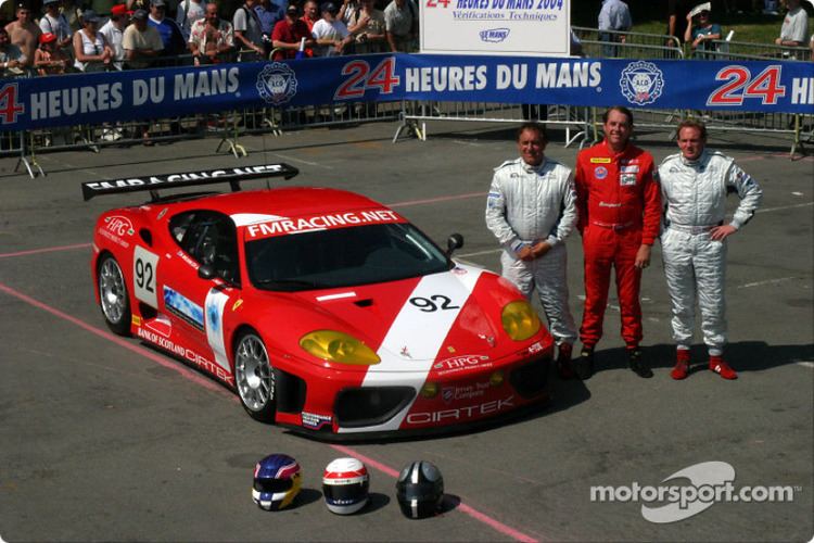 Frank Mountain Team photo Cirtek Motorsport with drivers Frank Mountain Robert