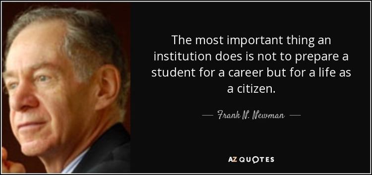 Frank N. Newman QUOTES BY FRANK N NEWMAN AZ Quotes