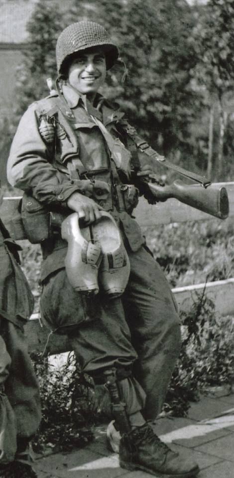Frank Perconte Frank Perconte in Holland 1944 Easy Co 506th PIR Pinterest