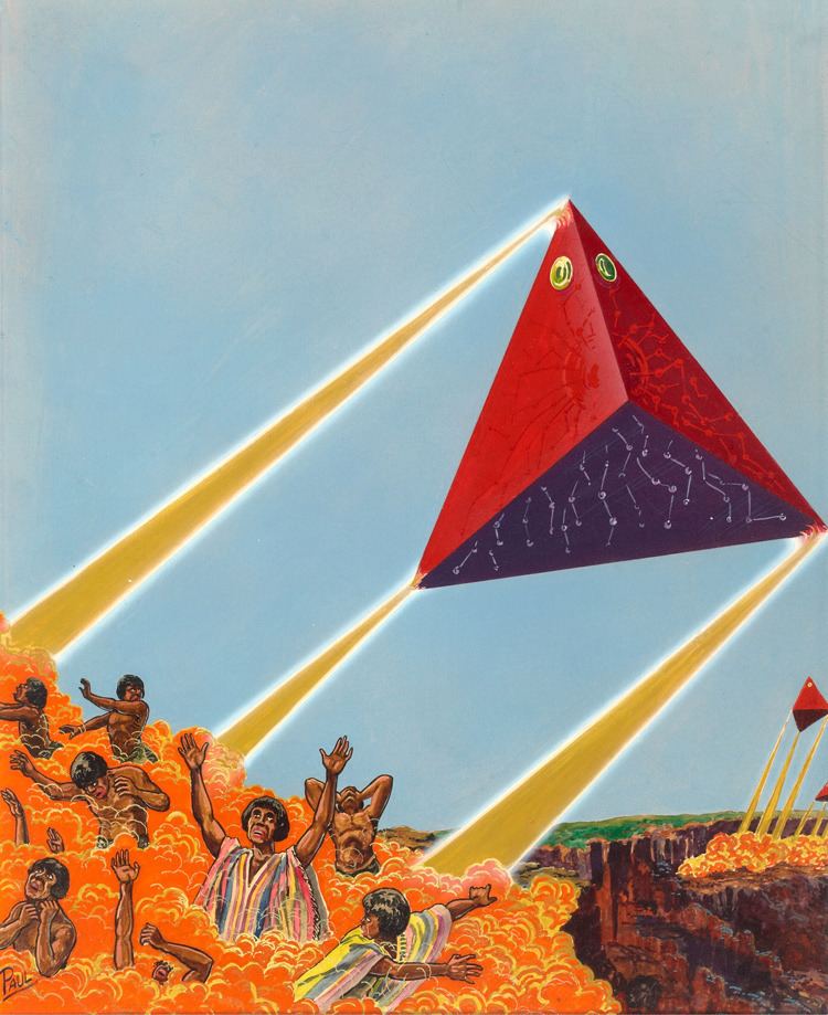 Frank R. Paul Tetrahedra of Space 50 Watts