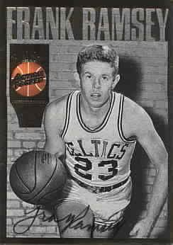 Frank Ramsey (basketball) Frank Ramsey certified autograph Boston Celtics Action Packed Hall