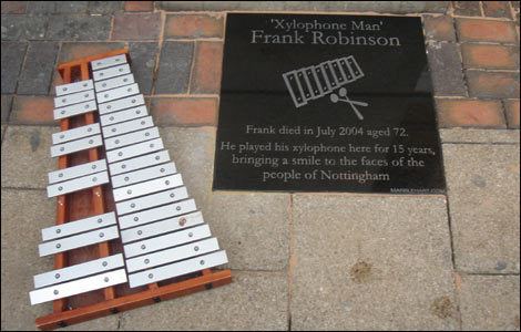 Frank Robinson (Xylophone Man) BBC Nottingham Features Xylophone Man remembered