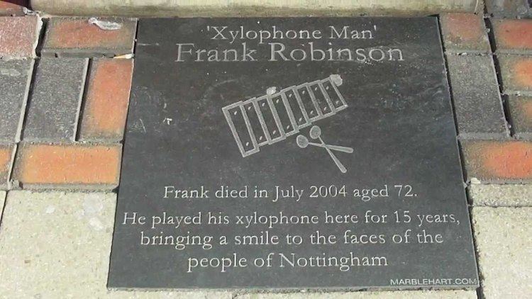 Frank Robinson (Xylophone Man) Nottingham Xylophone Man YouTube