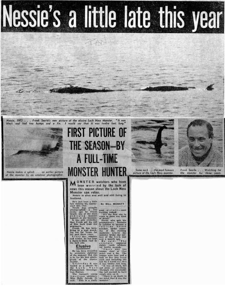 Frank Searle (photographer) LOCH NESS MONSTER Good Searle Bad Searle