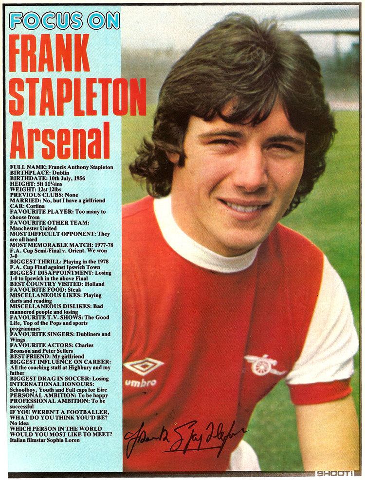 Frank Stapleton Focus on Frank Stapleton Shoot 1978 Brand New Retro