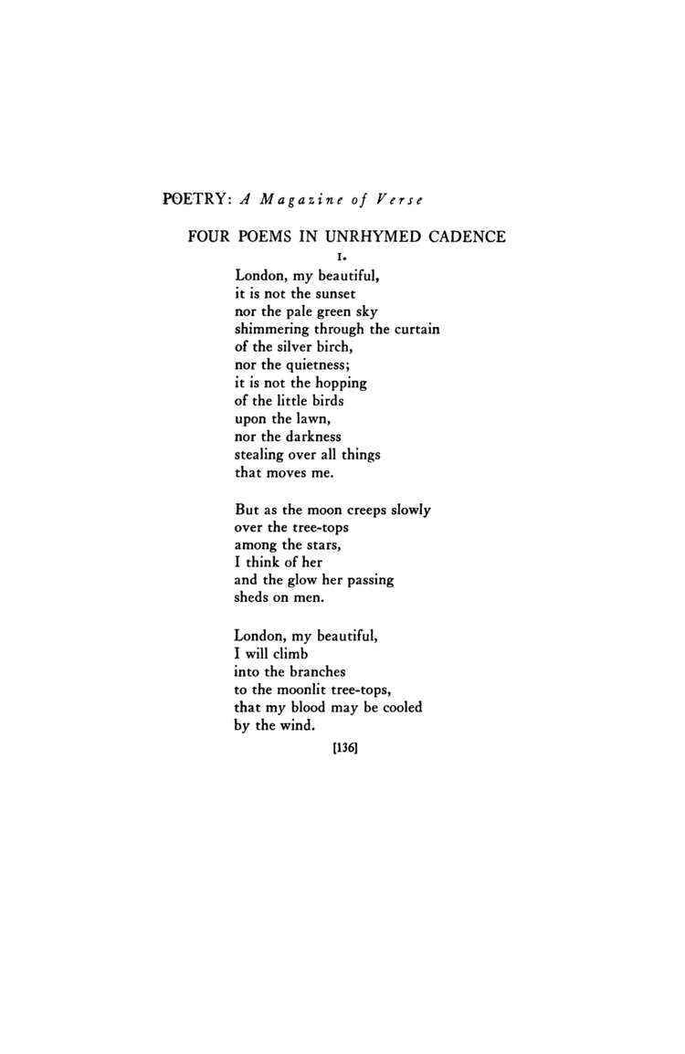 Frank Stewart (poet) Four Poems in Unrhymed Cadence by Frank Stewart Flint Poetry Magazine