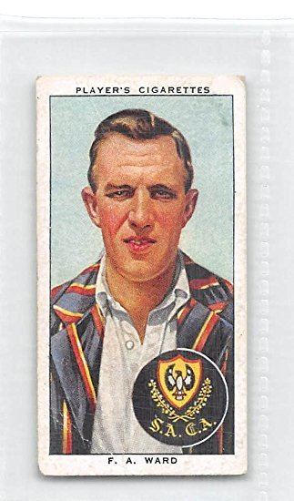 Frank Ward (cricketer) Frank Ward 1938 Player Cigarettes Cricketers 49 GOOD light crease