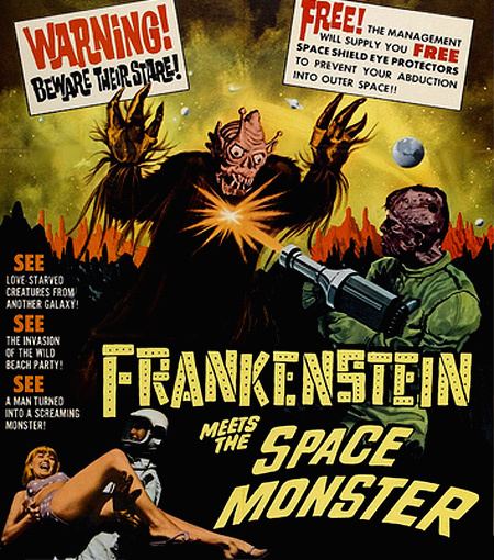 Frankenstein Meets the Space Monster Creepy Classics