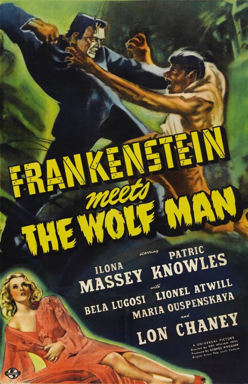 Frankenstein Meets the Wolf Man Frankenstein Meets the Wolf Man Universal 1943 Classic Monsters