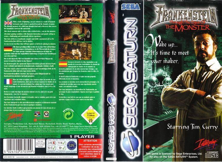 Frankenstein: Through the Eyes of the Monster Frankenstein Through The Eyes Of The Monster Darkwater Sega
