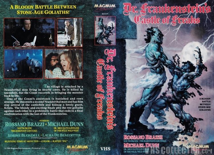 Frankenstein's Castle of Freaks Dr Frankenstein39s Castle of Freaks VHSCollectorcom Your Analog