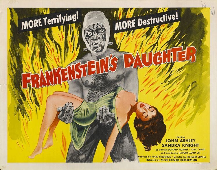 Frankenstein's Daughter Frankensteins Daughter HORRORPEDIA
