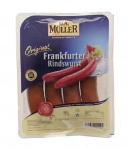 Frankfurter Rindswurst GA Mller Original Frankfurter Rindswurst 4 x 100 g online