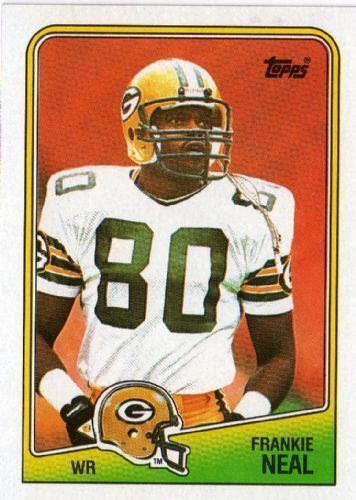 Frankie Neal GREEN BAY PACKERS Frankie Neal 319 TOPPS NFL 1988 American