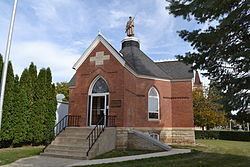 Franklin County G. A. R. Soldiers' Memorial Hall (Iowa) httpsuploadwikimediaorgwikipediacommonsthu