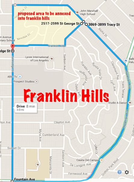 Franklin Hills, Los Angeles Franklin Hills Annexation Gets Thumbs Down from LFNC Upon Closer
