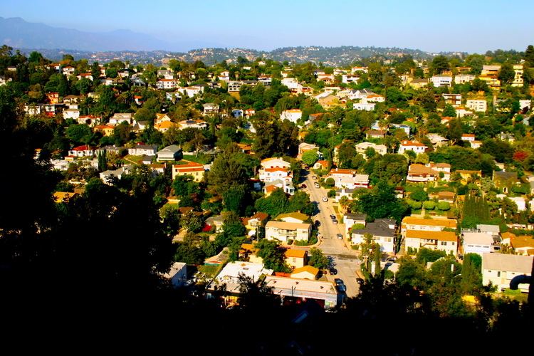 Franklin Hills, Los Angeles Looking at Glendale from Franklin Hills Los Feliz Los Angeles CA