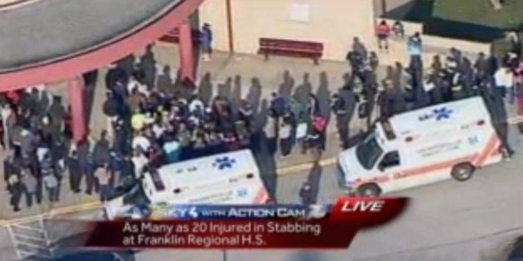 Franklin Regional High School stabbing 20 People Injured In Stabbing At Pennsylvania High School The