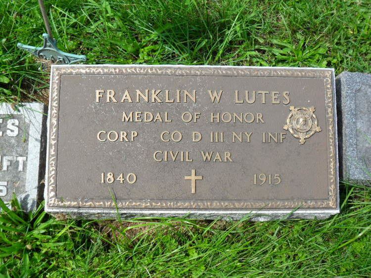 Franklin W. Lutes Franklin W Lutes 1840 1915 Find A Grave Memorial