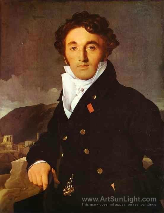 François Bernier Pierre Francois Bernier Jean Auguste Dominique Ingres oil