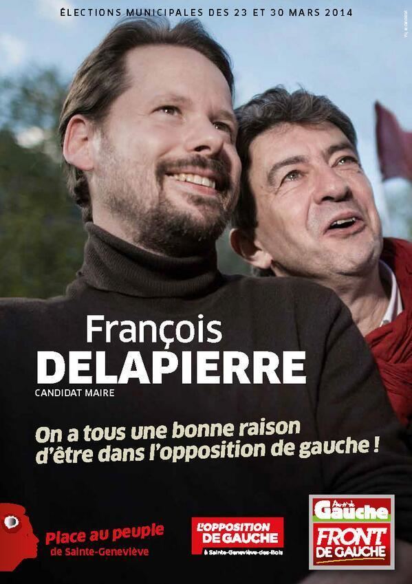 François Delapierre Franois Delapierre on Twitter quotNotre affiche de campagne tout