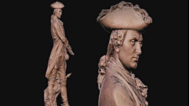 François Gaston de Lévis Une statue du duc FranoisGaston de Lvis en cadeau ICIRadio