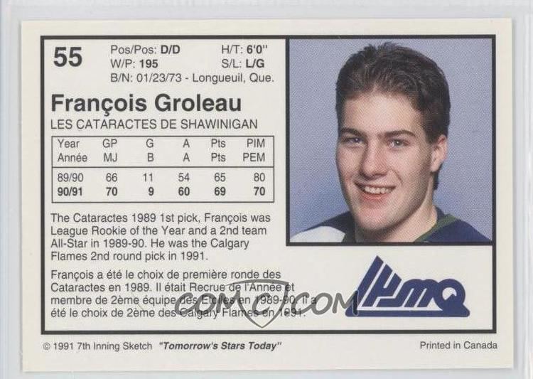 François Groleau httpsimgcomccomiHockey1991927thInningS