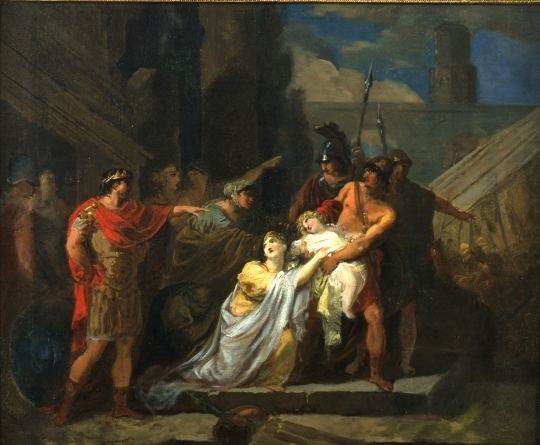 François-Guillaume Ménageot Astyanax arrach des bras de sa mre FranoisGuillaume Mnageot