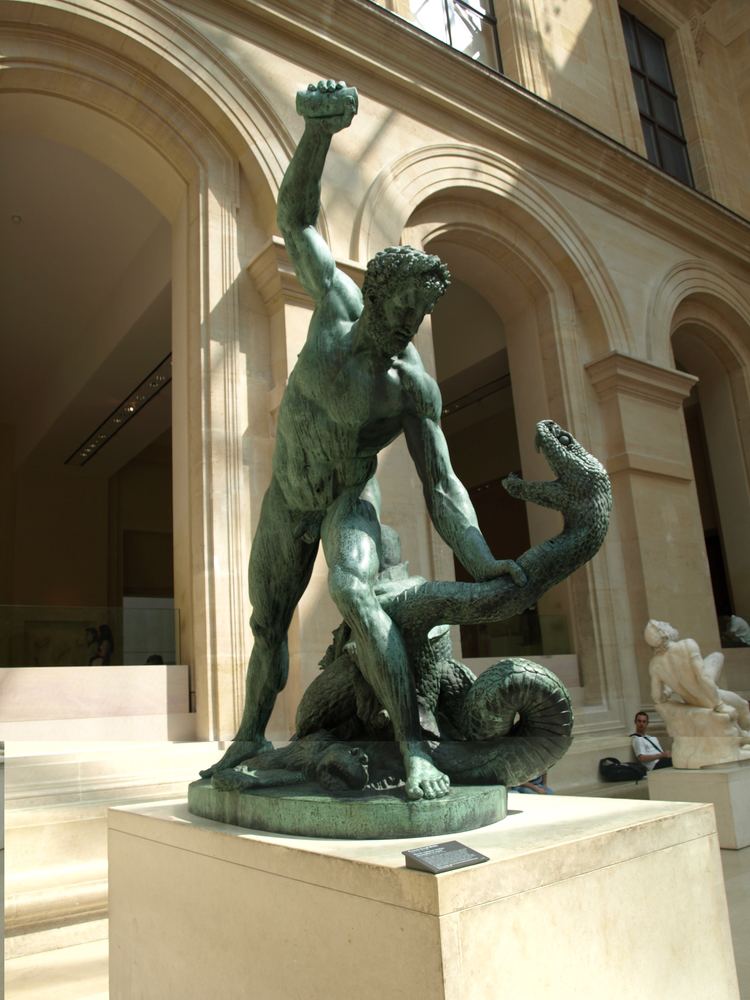 François Joseph Bosio Hercule Combattant Achelous Metamorphose en Serpent by Francois