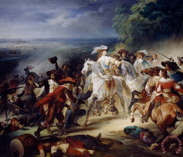 François Joseph Heim Francois Joseph Heim Battle of Rocroy painting Battle of Rocroy
