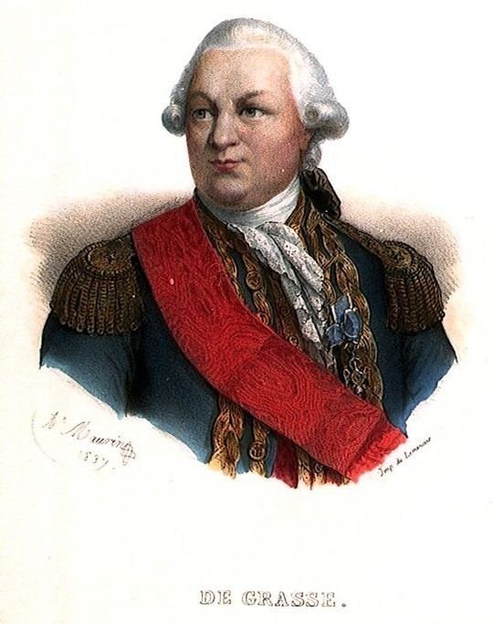 Francois Joseph Paul de Grasse Battle of the Capes