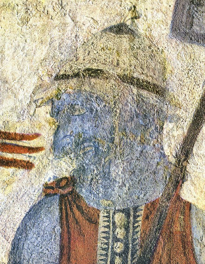 François Tomb Demon Charon Detail From Vulci Franois Tomb Rome Torlonia