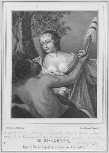 Françoise-Louise de Warens Mme de Warens d39aprs le portrait original qui se trouve aux