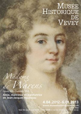 Françoise-Louise de Warens Muse Historique de Vevey Exposition Madame de Warens